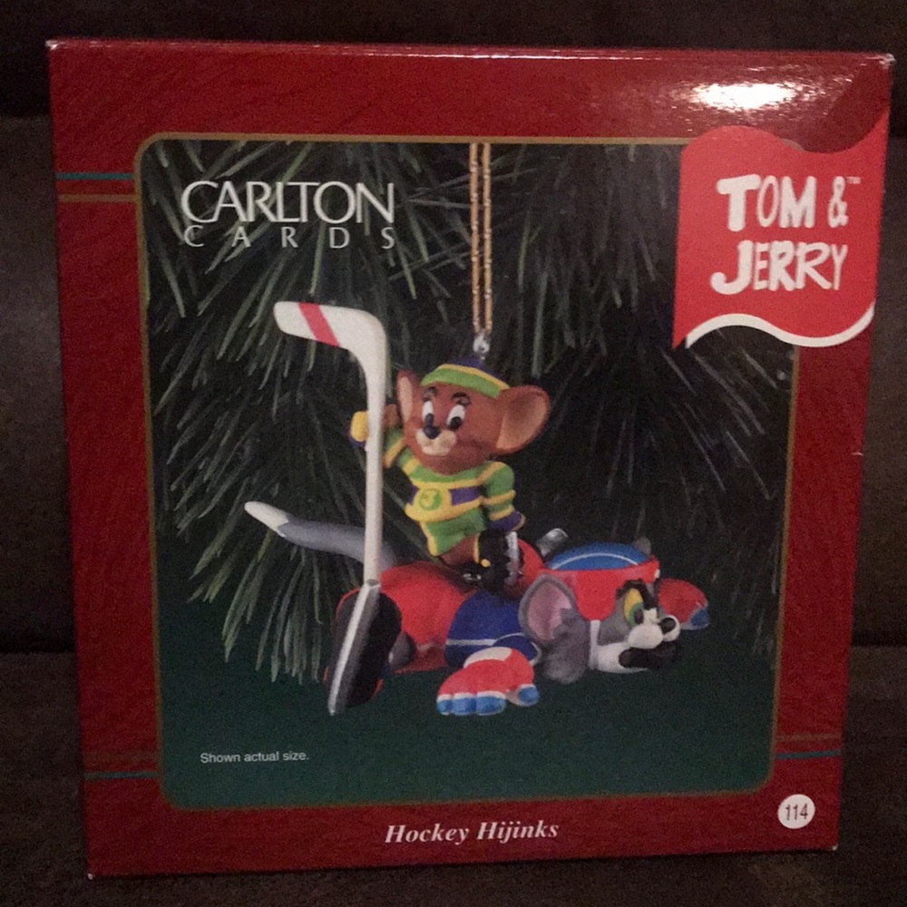 Tom & Jerry Christmas Ornament